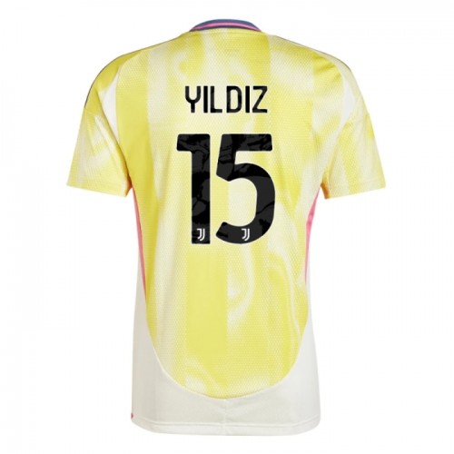 Maillot de Foot Juventus Yildiz 15 Exterieur 2024-25 Maillot de Foot Juventus Yildiz 15 Exterieur 2024-25